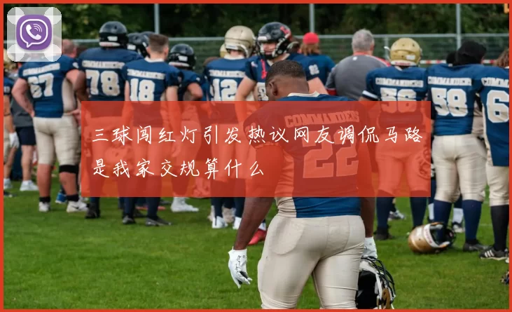 三球闯红灯引发热议网友调侃马路是我家交规算什么