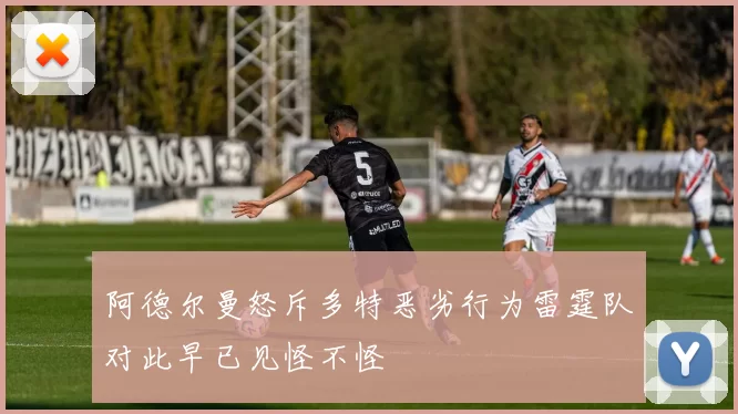 阿德尔曼怒斥多特恶劣行为雷霆队对此早已见怪不怪