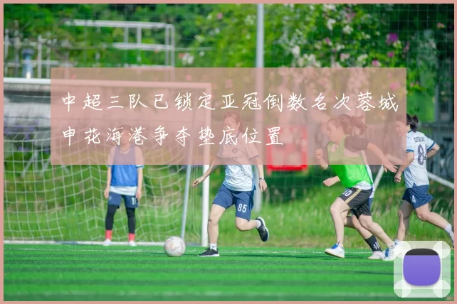 中超三队已锁定亚冠倒数名次蓉城申花海港争夺垫底位置
